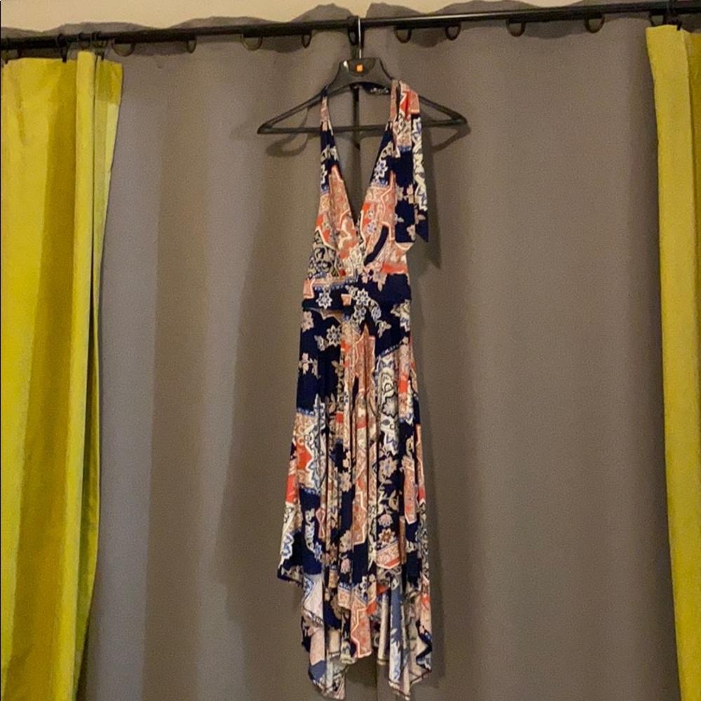 Some handkerchief halter sun dress